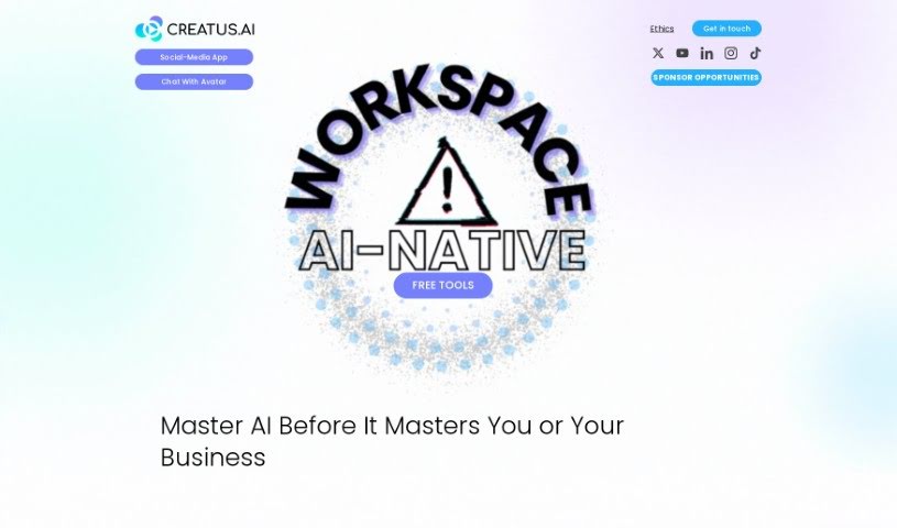 Screenshot of Creatus.ai