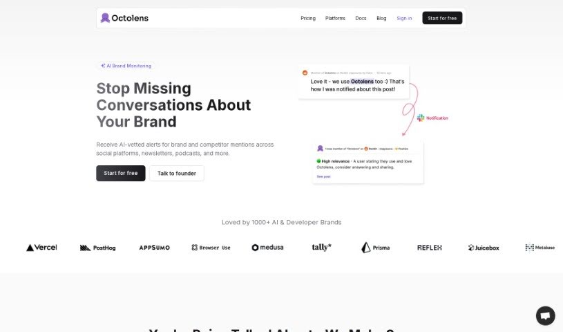 Screenshot of Crowdlens