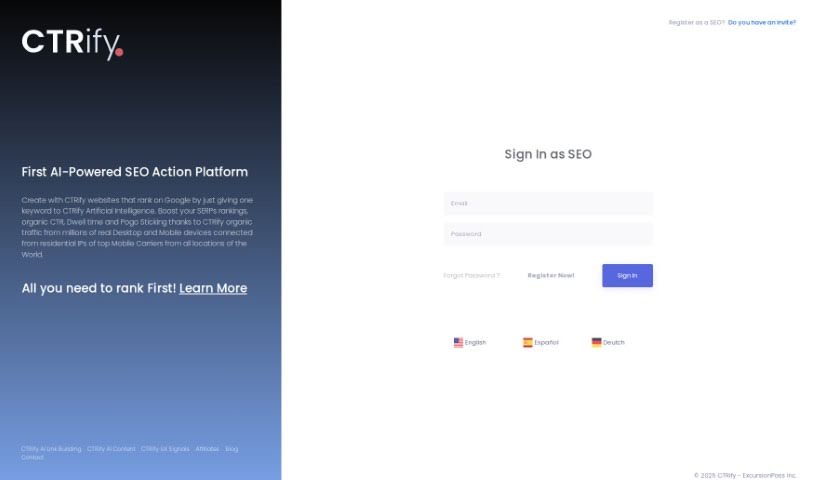 Screenshot of Ctrify