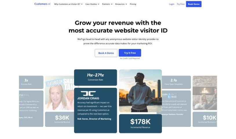 Screenshot of Customersai