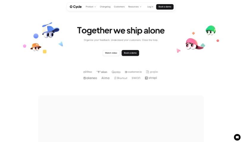 Screenshot of Cycle App