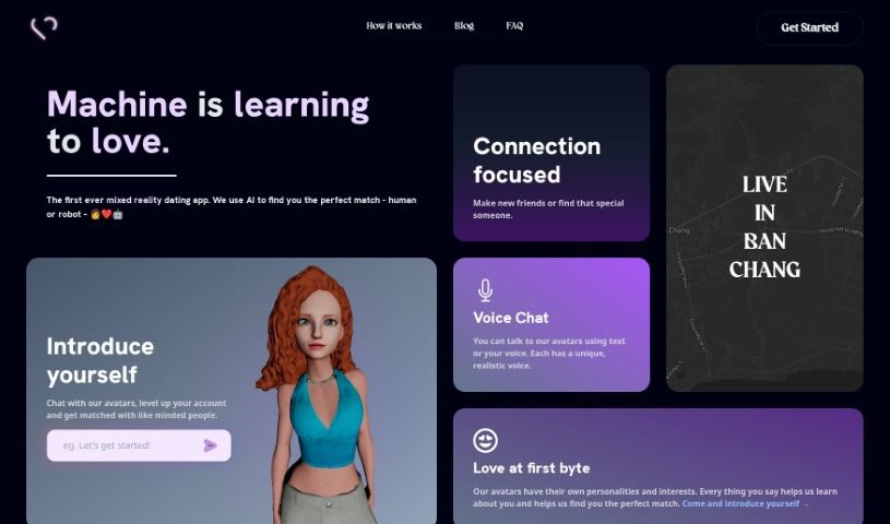 Screenshot of Dates.ai