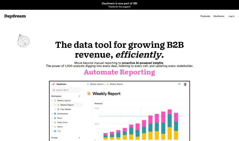 Screenshot of Daydream