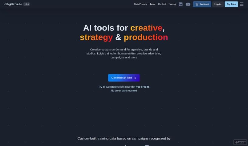 Screenshot of Daydrm.ai