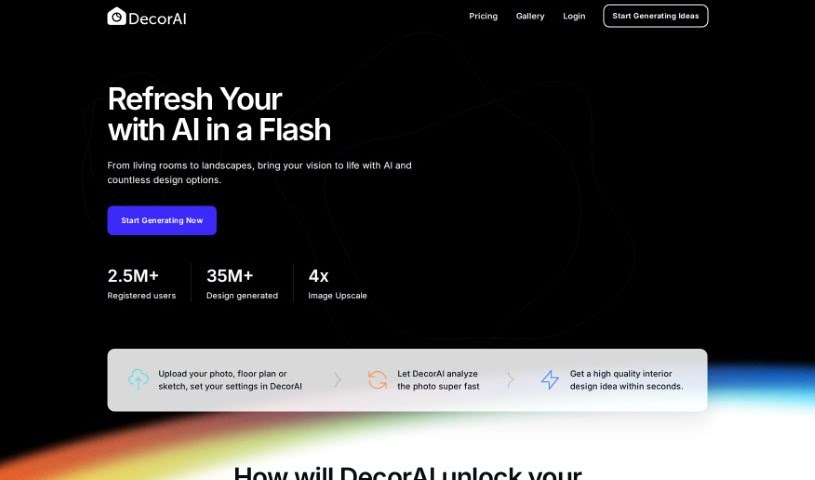 Screenshot of Decor Ai