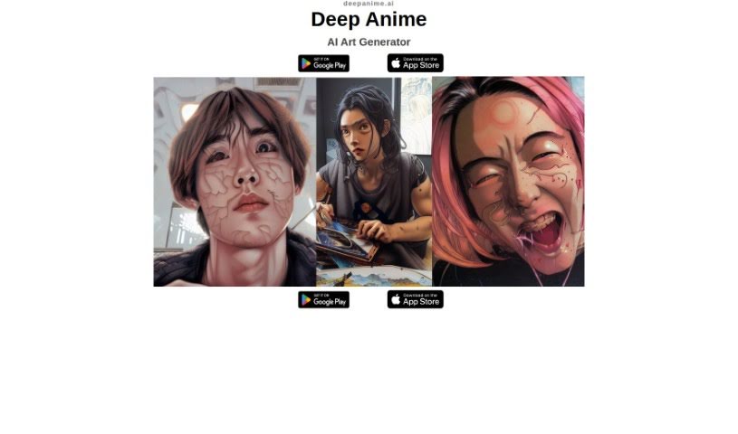 Screenshot of Deep Anime