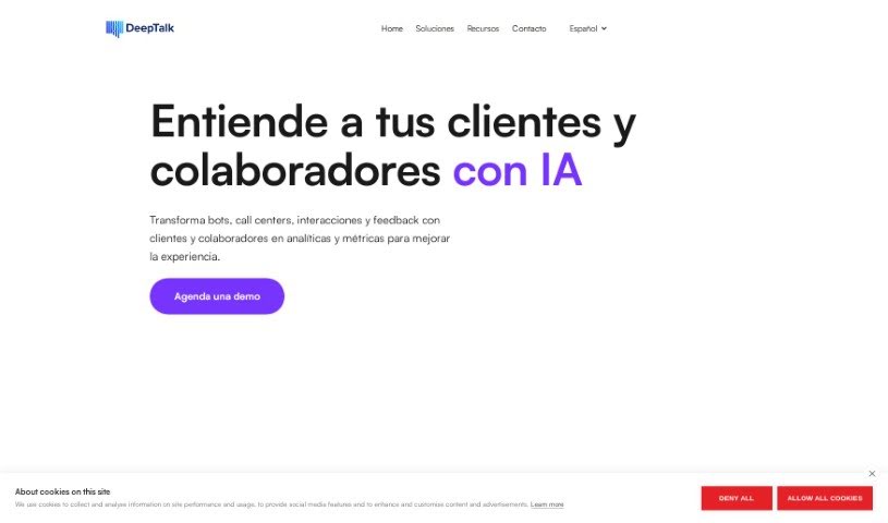 Screenshot of Deep-Talk.ai