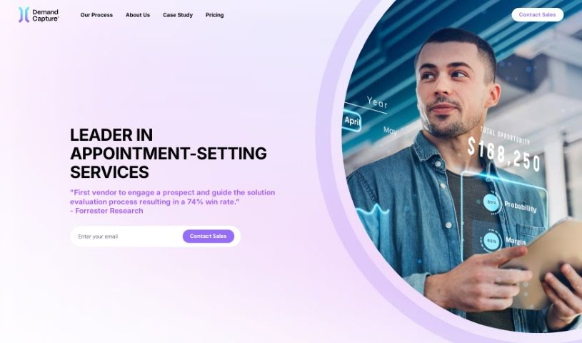 Screenshot of DemandCapture