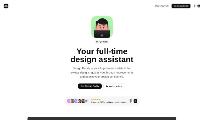 Screenshot of Design Buddy