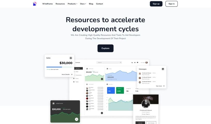 Screenshot of Devwares