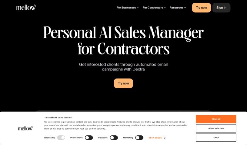 Screenshot of Dextra