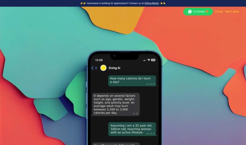 Screenshot of Dialogai
