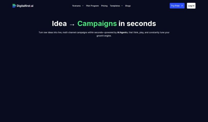 Screenshot of Digital First AI