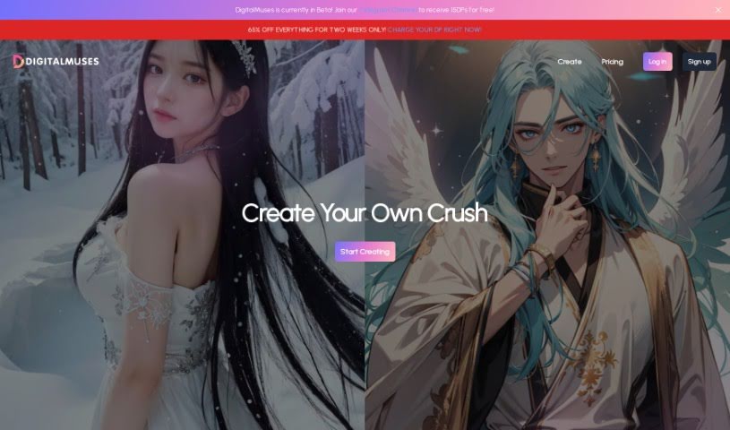 Screenshot of Digitalmuses.ai