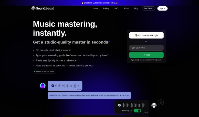 Screenshot of DIKTATORIAL Suite