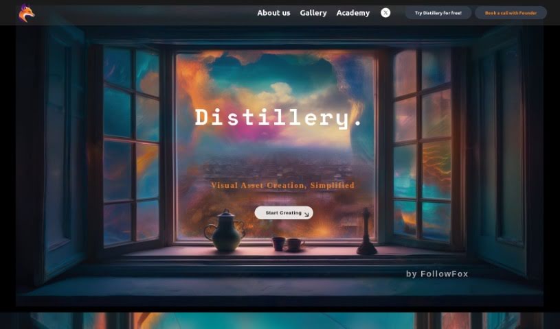 Screenshot of Distillery