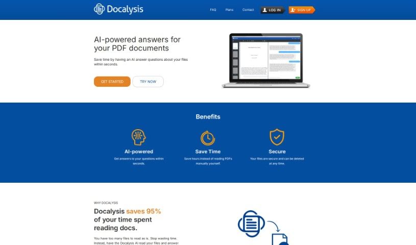 Screenshot of Docalysis