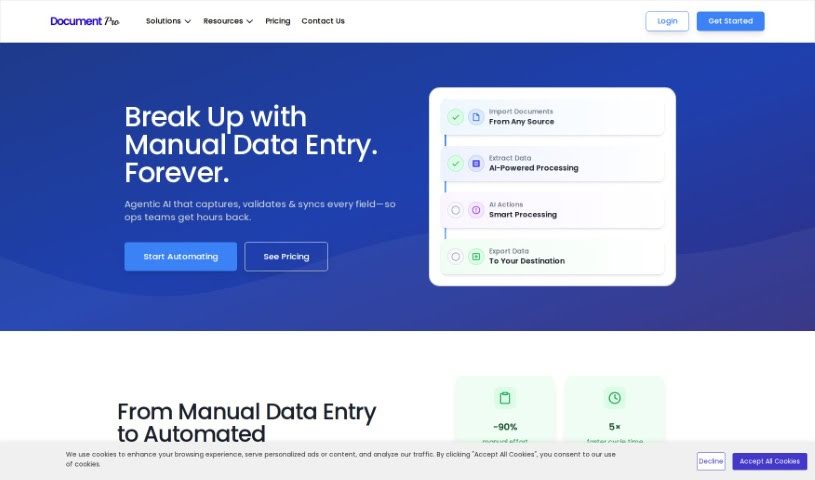 Screenshot of DocumentPro