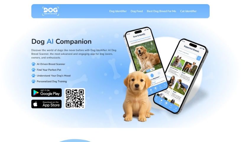 Screenshot of Dog Identifier