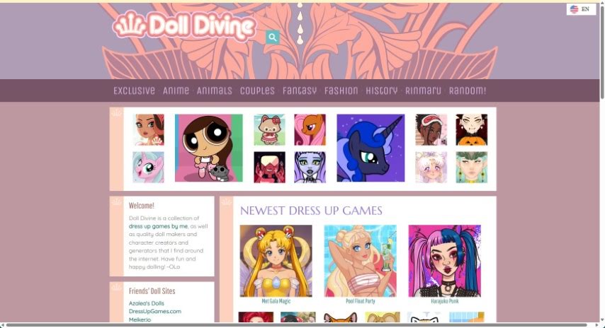 Screenshot of Doll Divine