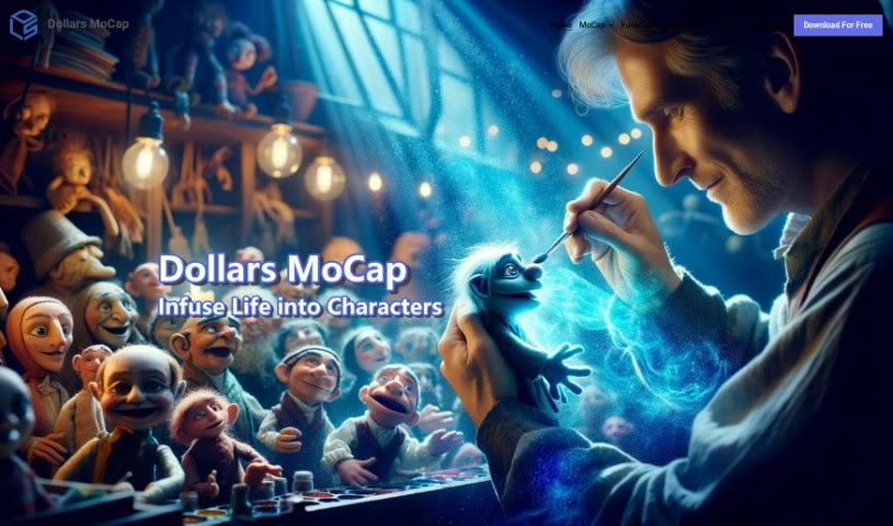 Screenshot of Dollars MoCap