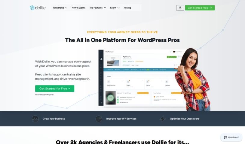 Screenshot of Dollie