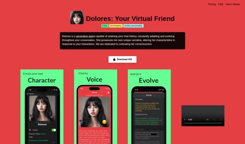 Screenshot of Dolores