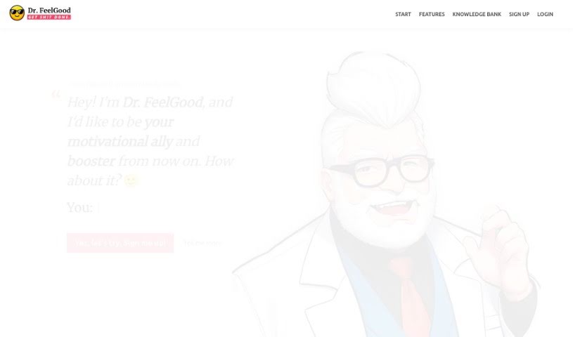 Screenshot of Dr. Feelgood