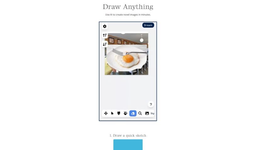 Screenshot of Drawanything