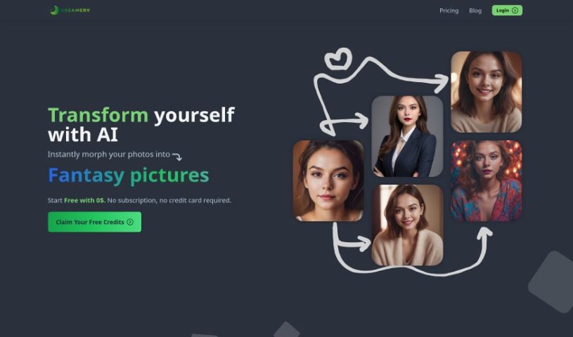 Screenshot of Dreamery