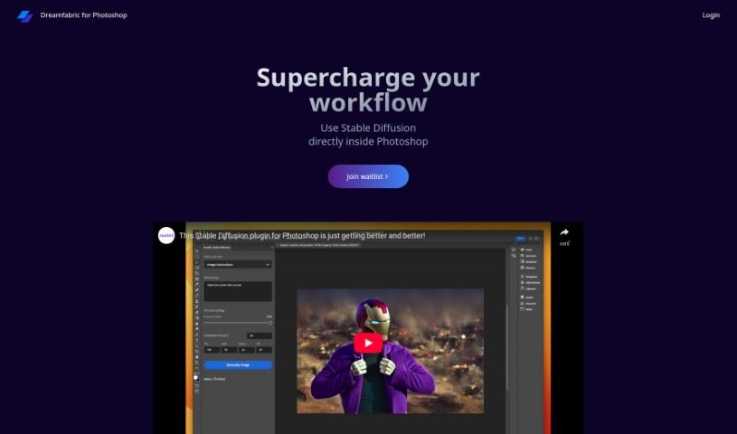 Screenshot of Dreamfabric