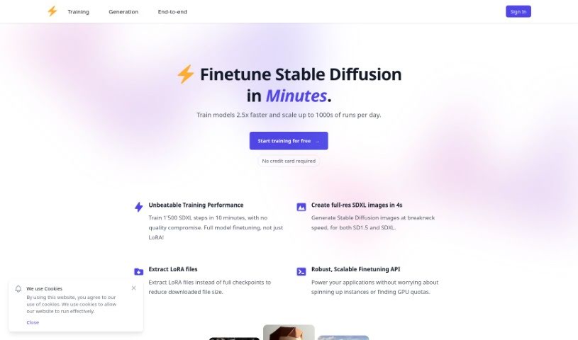 Screenshot of Dreamlook AI