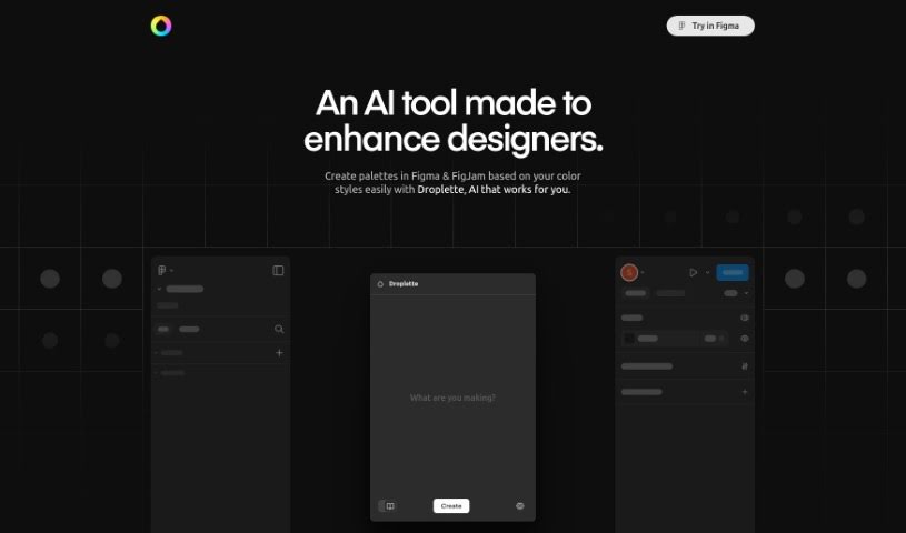 Screenshot of Droplette