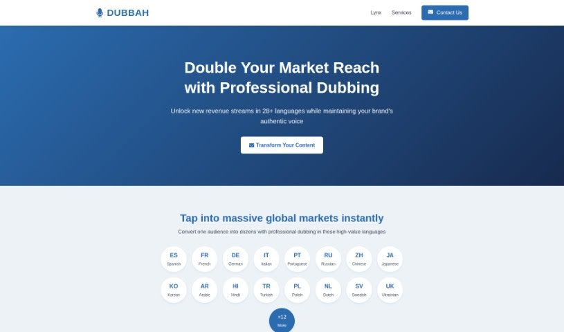 Screenshot of Dubbah