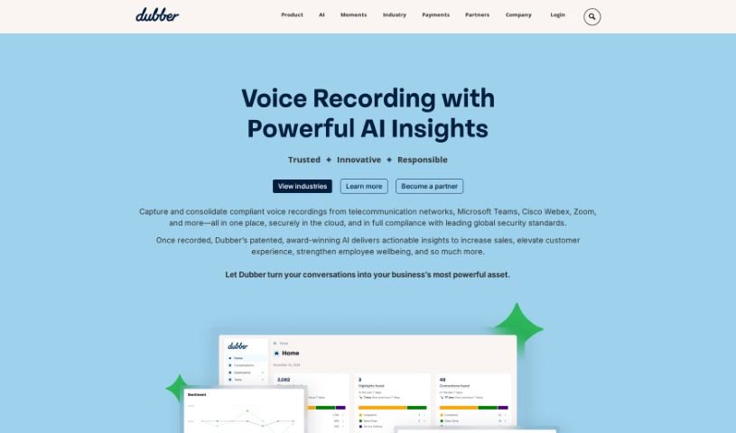 Screenshot of Dubber