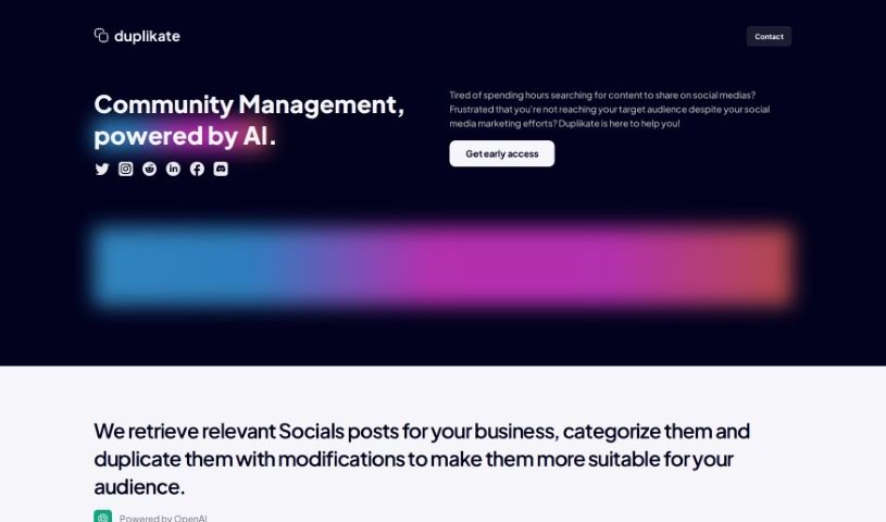 Screenshot of Duplikate