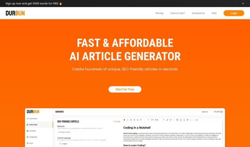 Screenshot of Durbun