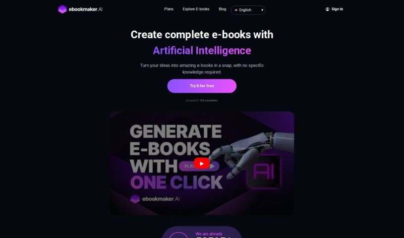 Screenshot of Ebookmaker