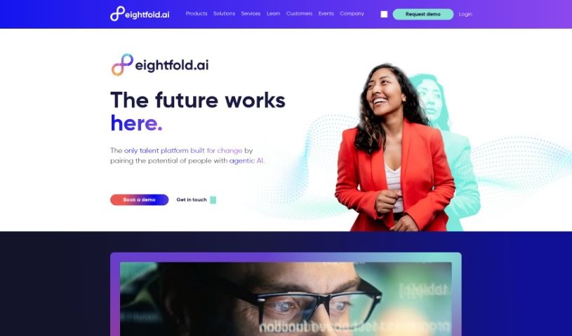 Screenshot of Eightfold