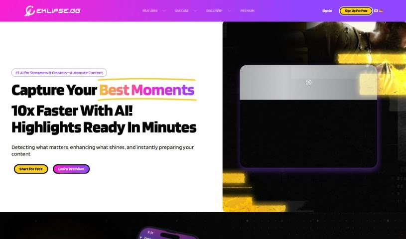 Screenshot of Eklipse