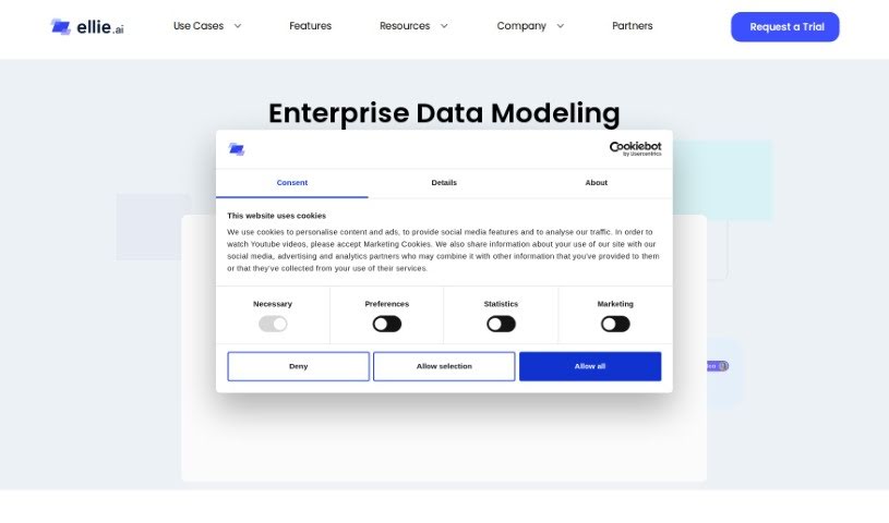 Screenshot of Ellie.ai