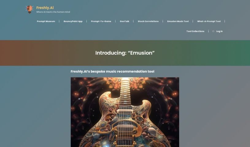 Screenshot of Emusion