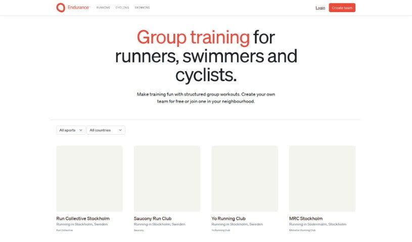 Screenshot of Endurance