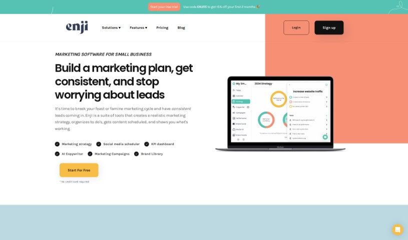 Screenshot of Enji CO