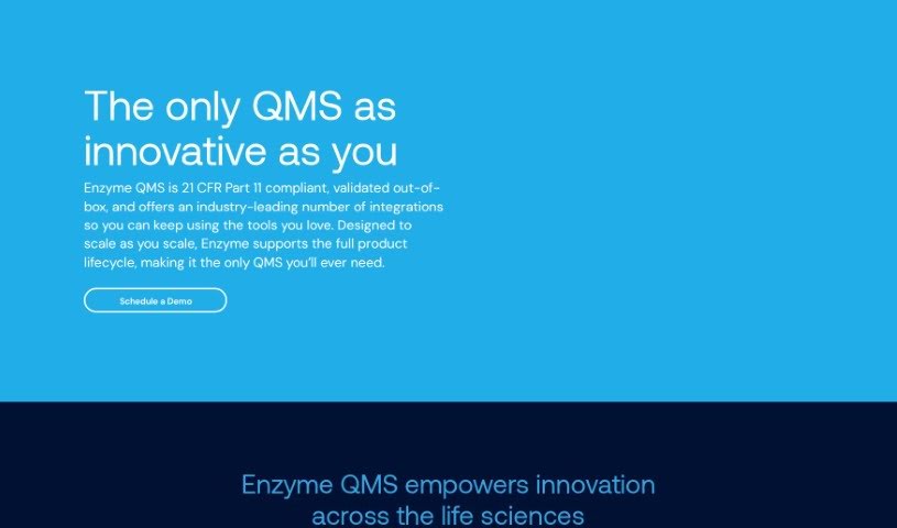 Screenshot of Enzyme