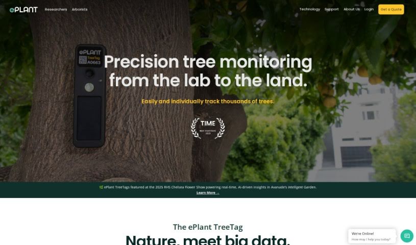 Screenshot of Eplant Treetag