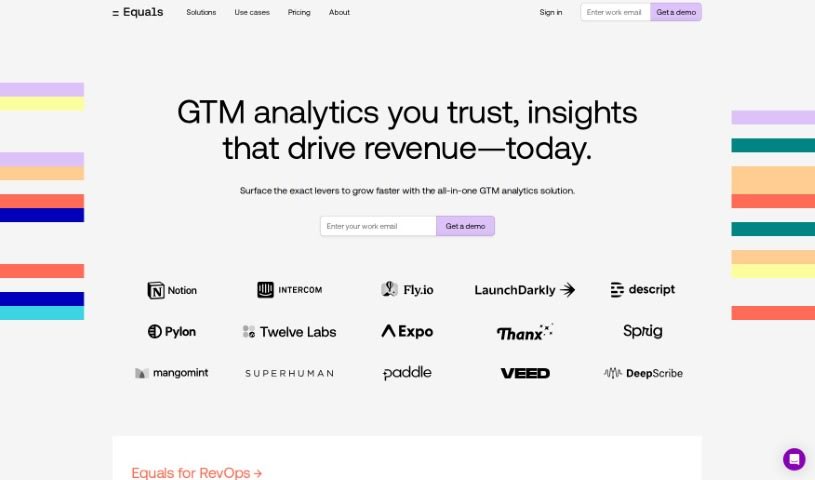 Screenshot of Equals