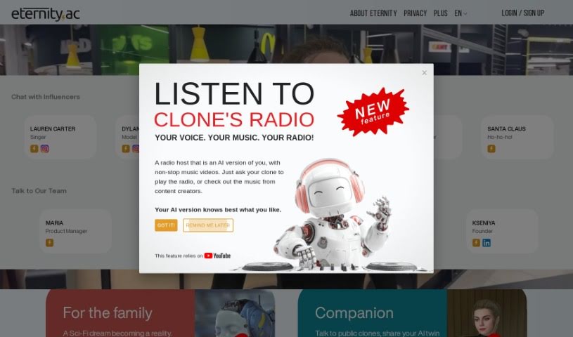 Screenshot of Eternity Ac