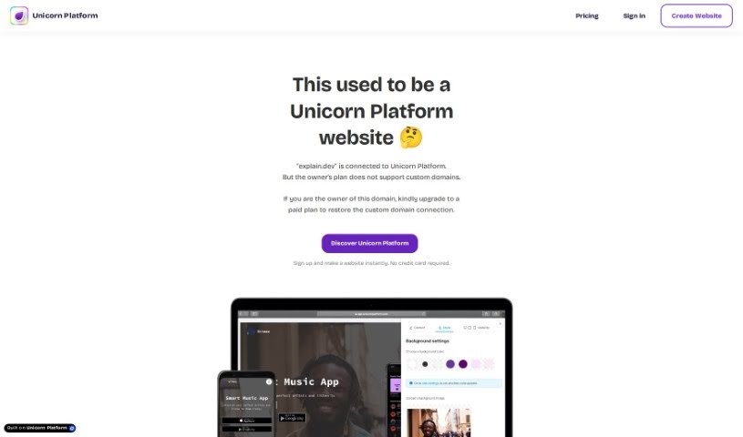 Screenshot of ExplainDev