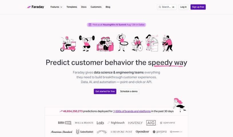 Screenshot of Faraday